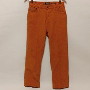 Eddie Bauer Corduroy Pants Women's Size 6 Natural Fit BURNT ORANGE